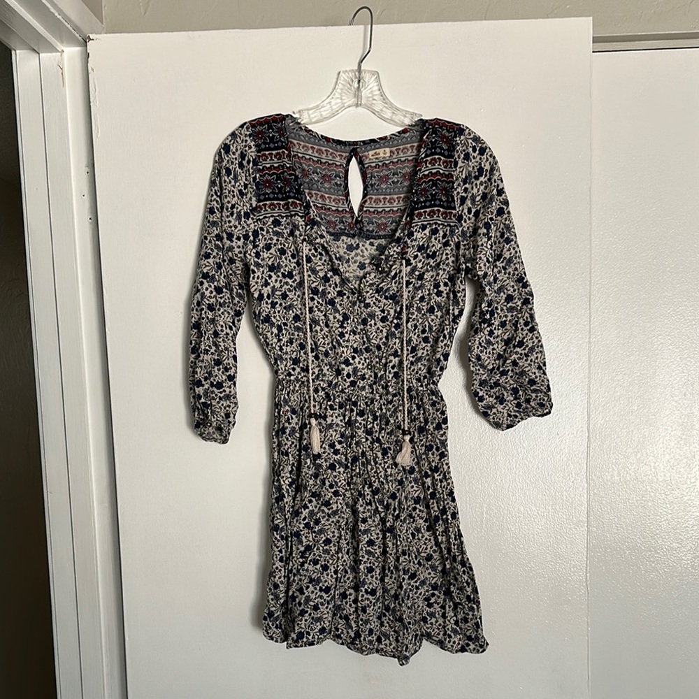 Hollister Boho Paisley / Floral Print Sundress